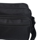 Maxbell Thickened Tool Bag Zipper Tool Pouch 24x19cm Multipurpose for Plumbers Black