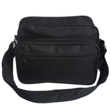 Maxbell Thickened Tool Bag Zipper Tool Pouch 24x19cm Multipurpose for Plumbers Black