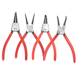Maxbell 4 Pieces 7" Snap Ring Pliers Set Heavy Duty Internal/External Circlip Pliers