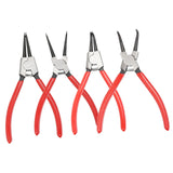 Maxbell 4 Pieces 7" Snap Ring Pliers Set Heavy Duty Internal/External Circlip Pliers