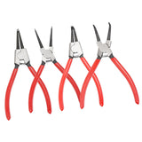 Maxbell 4 Pieces 7" Snap Ring Pliers Set Heavy Duty Internal/External Circlip Pliers