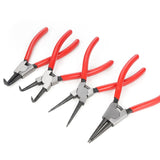 Maxbell 4 Pieces 7" Snap Ring Pliers Set Heavy Duty Internal/External Circlip Pliers