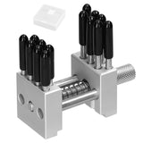 Maxbell 304 Stainless Steel Bench Vise Versatile for Metalworking Polishing Workshop