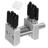 Maxbell 304 Stainless Steel Bench Vise Versatile for Metalworking Polishing Workshop