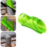 Maxbell 2 Pieces Pipe Wrap Insulation Foam Cutting Tool Accessory Professional Green