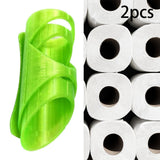 Maxbell 2 Pieces Pipe Wrap Insulation Foam Cutting Tool Accessory Professional Green