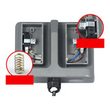 Maxbell Foot Pedal Control Switch Footswitch for Welding Equipment Textile Equipment