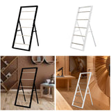 Maxbell Ribbon Organizer 5 Tier Spool Storage Tool for Sewing Craft Room Scarf Towel Black