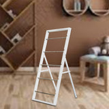 Maxbell Ribbon Organizer 5 Tier Spool Storage Tool for Sewing Craft Room Scarf Towel White