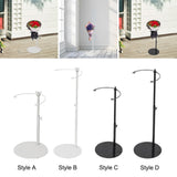 Maxbell Bouquet Display Stand Practical Flower Bouquet Holder for Wedding Store Home White 15cm to 30cm
