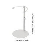 Maxbell Bouquet Display Stand Practical Flower Bouquet Holder for Wedding Store Home White 15cm to 30cm
