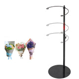 Maxbell Bouquet Display Stand Practical Flower Bouquet Holder for Wedding Store Home White 32cm to 60cm