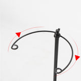 Maxbell Bouquet Display Stand Practical Flower Bouquet Holder for Wedding Store Home Black 15cm to 30cm