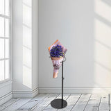 Maxbell Bouquet Display Stand Practical Flower Bouquet Holder for Wedding Store Home Black 32cm to 60cm