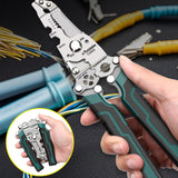 Maxbell Wire Crimping Tool Wiring Tools Steel Electrical Electricians Pliers Gripper