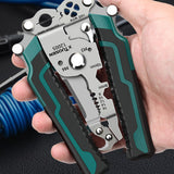 Maxbell Wire Crimping Tool Wiring Tools Steel Electrical Electricians Pliers Gripper