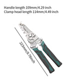Maxbell Wire Crimping Tool Wiring Tools Steel Electrical Electricians Pliers Gripper