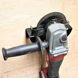 Angle Grinder Holder Iron for Workspace Heavy Duty Garage Wall Mount Bracket