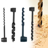 Maxbell Hand Auger Wrench Wood Drill Manual Tool for Shelter Building Hiking Camping 10x260 mm