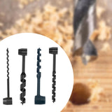 Maxbell Hand Auger Wrench Wood Drill Manual Tool for Shelter Building Hiking Camping 10x260 mm