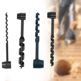 Maxbell Hand Auger Wrench Wood Drill Manual Tool for Shelter Building Hiking Camping 10x260 mm