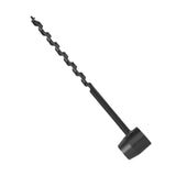 Maxbell Hand Auger Wrench Wood Drill Manual Tool for Shelter Building Hiking Camping 10x260 mm