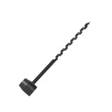 Maxbell Hand Auger Wrench Wood Drill Manual Tool for Shelter Building Hiking Camping 10x260 mm
