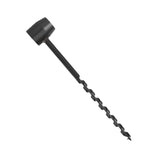Maxbell Hand Auger Wrench Wood Drill Manual Tool for Shelter Building Hiking Camping 10x260 mm