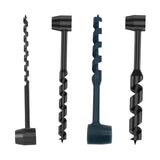 Maxbell Hand Auger Wrench Wood Drill Manual Tool for Shelter Building Hiking Camping 10x260 mm