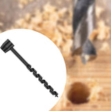 Maxbell Hand Auger Wrench Wood Drill Manual Tool for Shelter Building Hiking Camping 16x260 mm