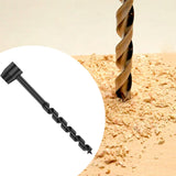 Maxbell Hand Auger Wrench Wood Drill Manual Tool for Shelter Building Hiking Camping 16x260 mm