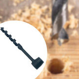 Maxbell Hand Auger Wrench Wood Drill Manual Tool for Shelter Building Hiking Camping 19x260 mm