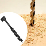 Maxbell Hand Auger Wrench Wood Drill Manual Tool for Shelter Building Hiking Camping 25x260 mm