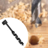 Maxbell Hand Auger Wrench Wood Drill Manual Tool for Shelter Building Hiking Camping 25x260 mm