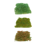 Maxbell Flower Grass Tuft Model Railway Artificial Grass for Miniature Scenery Decor Style A