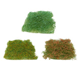 Maxbell Flower Grass Tuft Model Railway Artificial Grass for Miniature Scenery Decor Style A