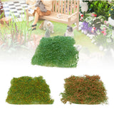 Maxbell Flower Grass Tuft Model Railway Artificial Grass for Miniature Scenery Decor Style A