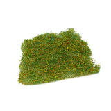 Maxbell Flower Grass Tuft Model Railway Artificial Grass for Miniature Scenery Decor Style B