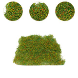 Maxbell Flower Grass Tuft Model Railway Artificial Grass for Miniature Scenery Decor Style B