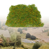 Maxbell Flower Grass Tuft Model Railway Artificial Grass for Miniature Scenery Decor Style B