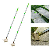 Maxbell Joint Scraping Brushes Mosses Removal Gadget for Mosses and Weeds Patio Backyard 113cm