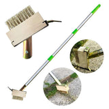 Maxbell Joint Scraping Brushes Mosses Removal Gadget for Mosses and Weeds Patio Backyard 113cm