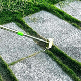 Maxbell Joint Scraping Brushes Mosses Removal Gadget for Mosses and Weeds Patio Backyard 113cm