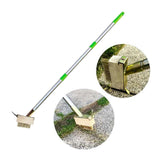 Maxbell Joint Scraping Brushes Mosses Removal Gadget for Mosses and Weeds Patio Backyard 113cm