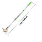 Maxbell Joint Scraping Brushes Mosses Removal Gadget for Mosses and Weeds Patio Backyard 113cm
