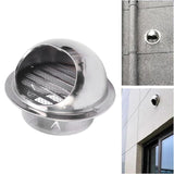 Maxbell Dryer Vent Cover Practical Convenient Stainless Steel for Ducts Home Outdoor