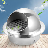 Maxbell Dryer Vent Cover Practical Convenient Stainless Steel for Ducts Home Outdoor