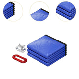 Maxbell above Ground Round Pool Cover Portable Versatile Thick PE Material Dustproof 15 Feet