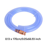 Maxbell Clear Self Priming Siphon Hose 1/2 inch Pump Transfer for Gasoline Oil Fluid