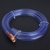 Maxbell Clear Self Priming Siphon Hose 1/2 inch Pump Transfer for Gasoline Oil Fluid